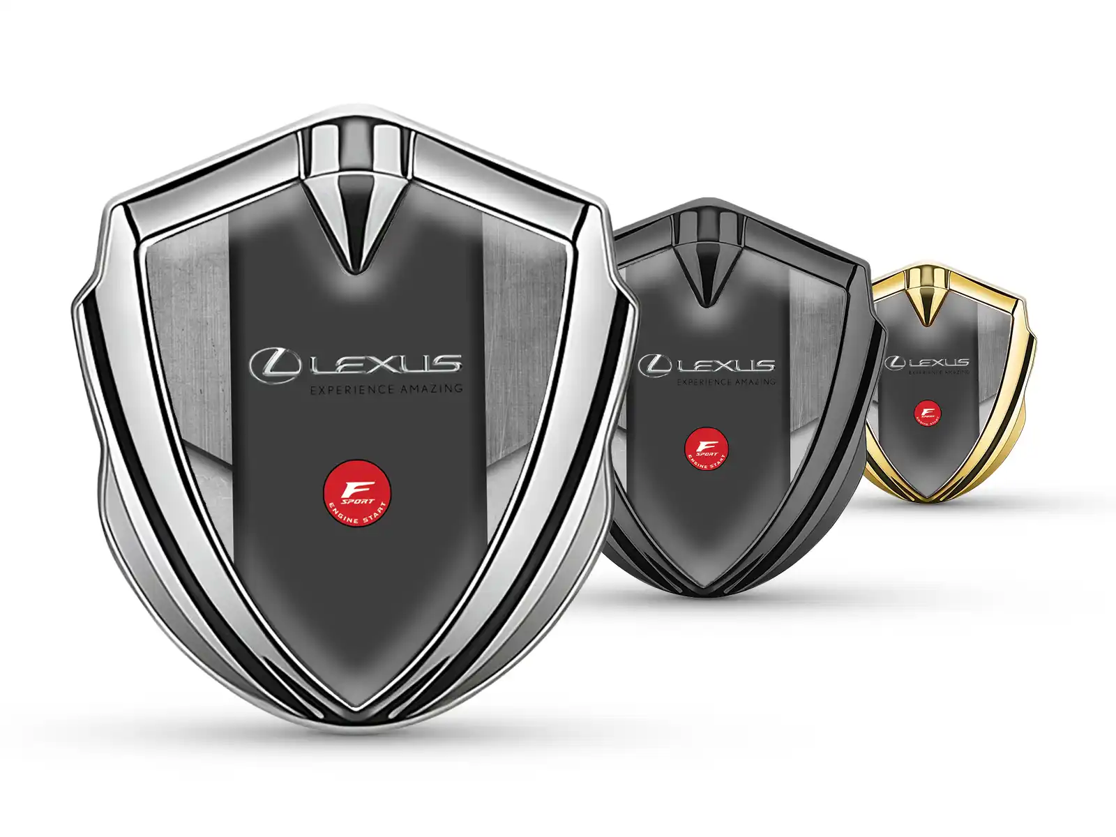 Lexus Kuppel Emblem Abzeichen Tuning Stil Glänzend X